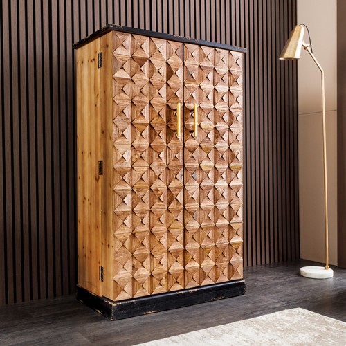 Massivholz barschrank bodega - massivholz,