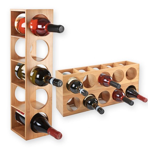 Bambus weinregal flaschenregal - bambus,