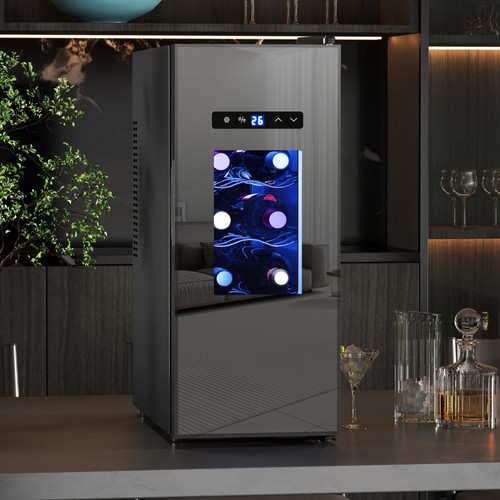 Homcom weinkühlschrank für - homcom,