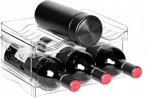 Stapelbarer flaschenhalter - stapelbarer,